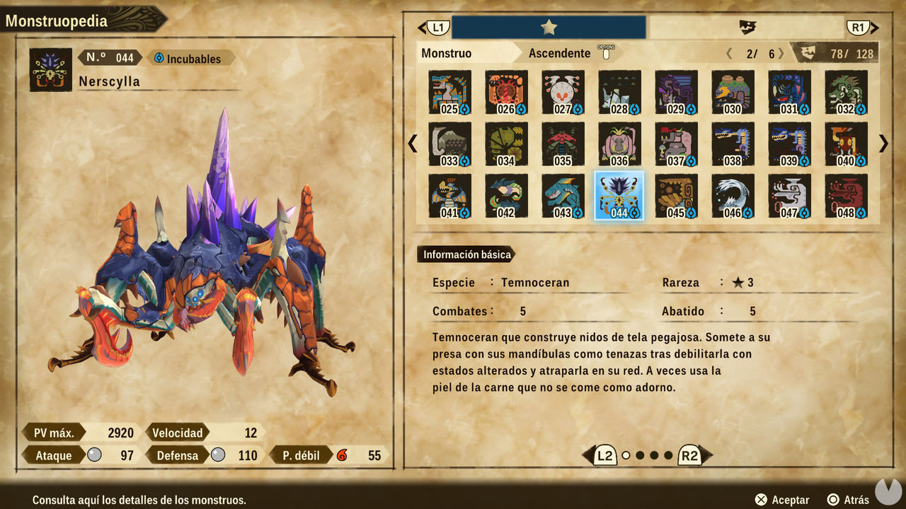 Nerscylla en Monster Hunter Stories 2: cómo cazarlo y recompensas