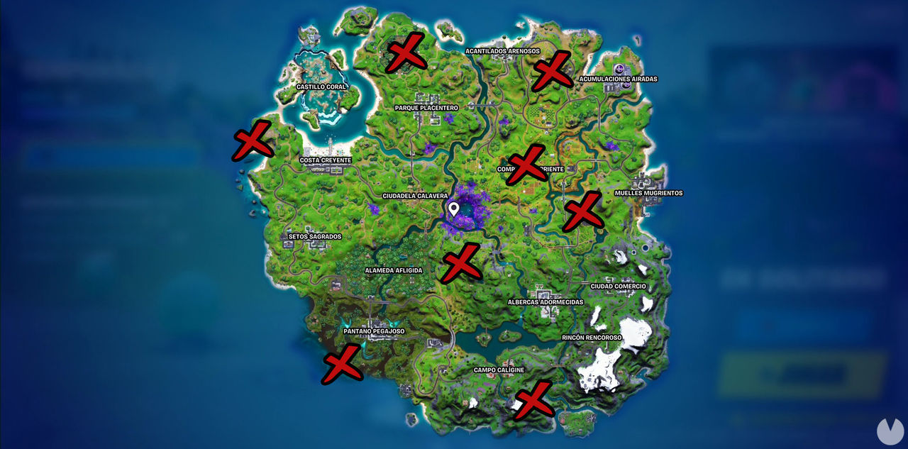 Fortnite Misiones Y Desafíos Semana 5 Temporada 7 Solución Y