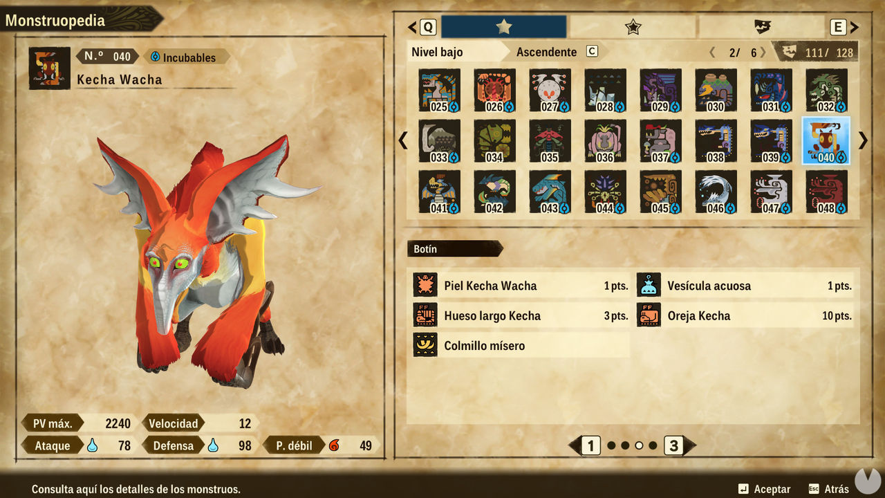 Kecha Wacha en Monster Hunter Stories 2 cómo cazarlo y