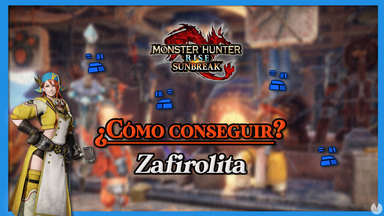 Conseguir Zafirolita en Monster Hunter Rise Sunbreak (Localizacin) - Monster Hunter Rise: Sunbreak