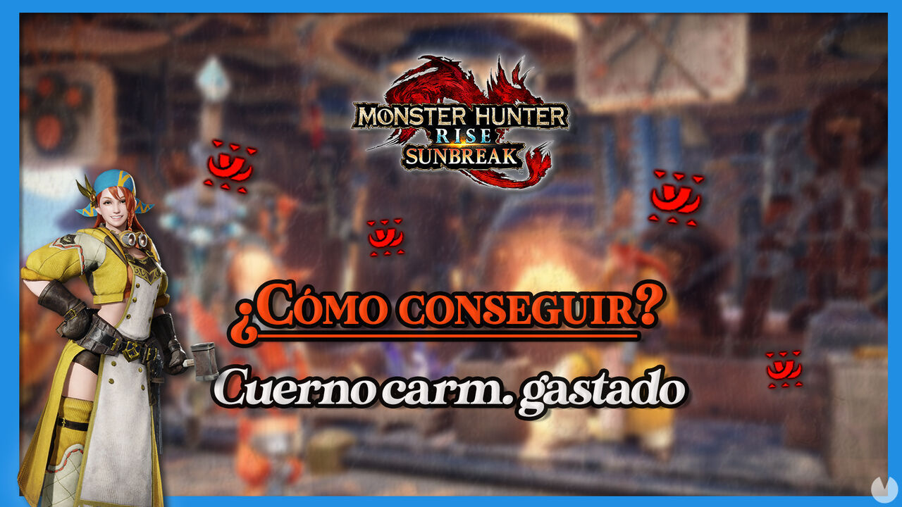 Conseguir Cuerno carm gastado en Monster Hunter Rise Sunbreak (Localizacin) - Monster Hunter Rise: Sunbreak