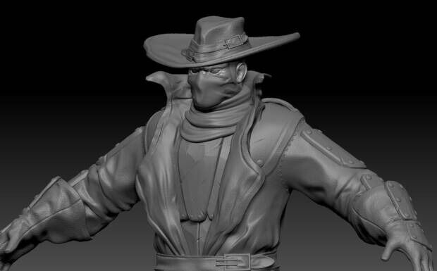 Modelado de uno de los enemigos de 'Howl of Iron'.