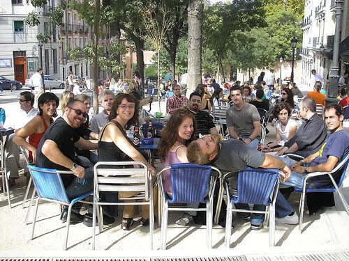 Una reunión de compañeros de Dinamic.
