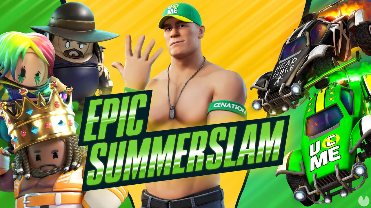 John Cena tendrá su propia skin en Fortnite para celebrar el SummerSlam. Noticias en tiempo real