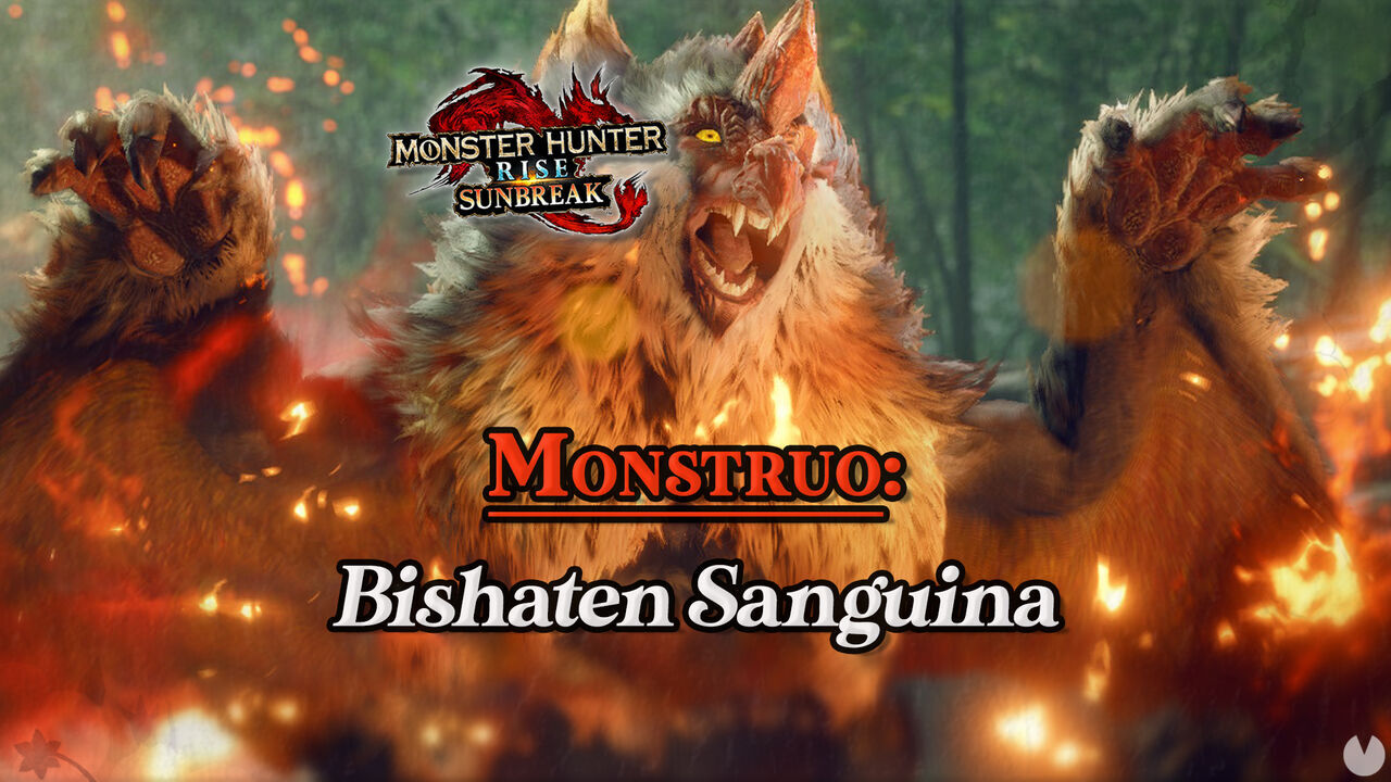 Bishaten Sanguina en Monster Hunter Rise: Cmo cazarlo y recompensas - Monster Hunter Rise: Sunbreak