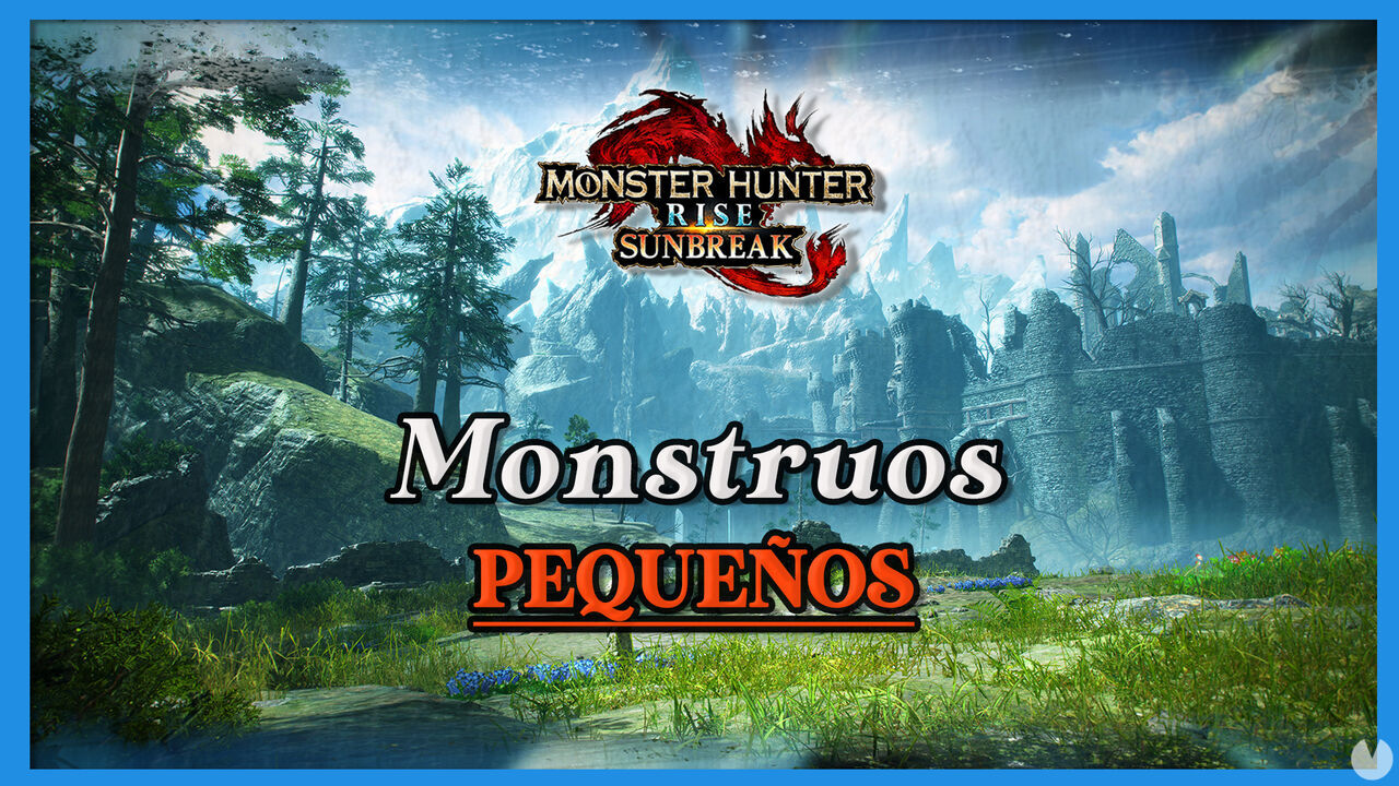 Monstruos pequeos de Monster Hunter Rise Sunbreak: Materiales y detalles - Monster Hunter Rise: Sunbreak