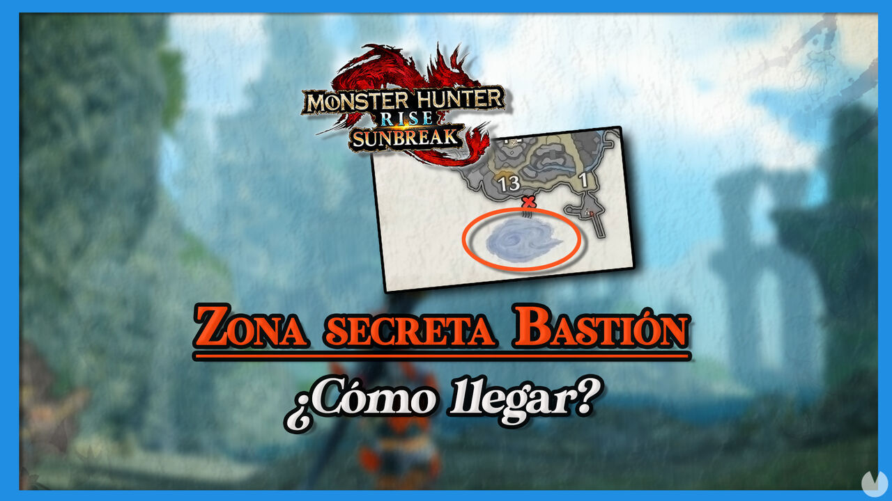 Monster Hunter Rise Sunbreak: Cmo llegar a la zona secreta de Bastin - Monster Hunter Rise: Sunbreak