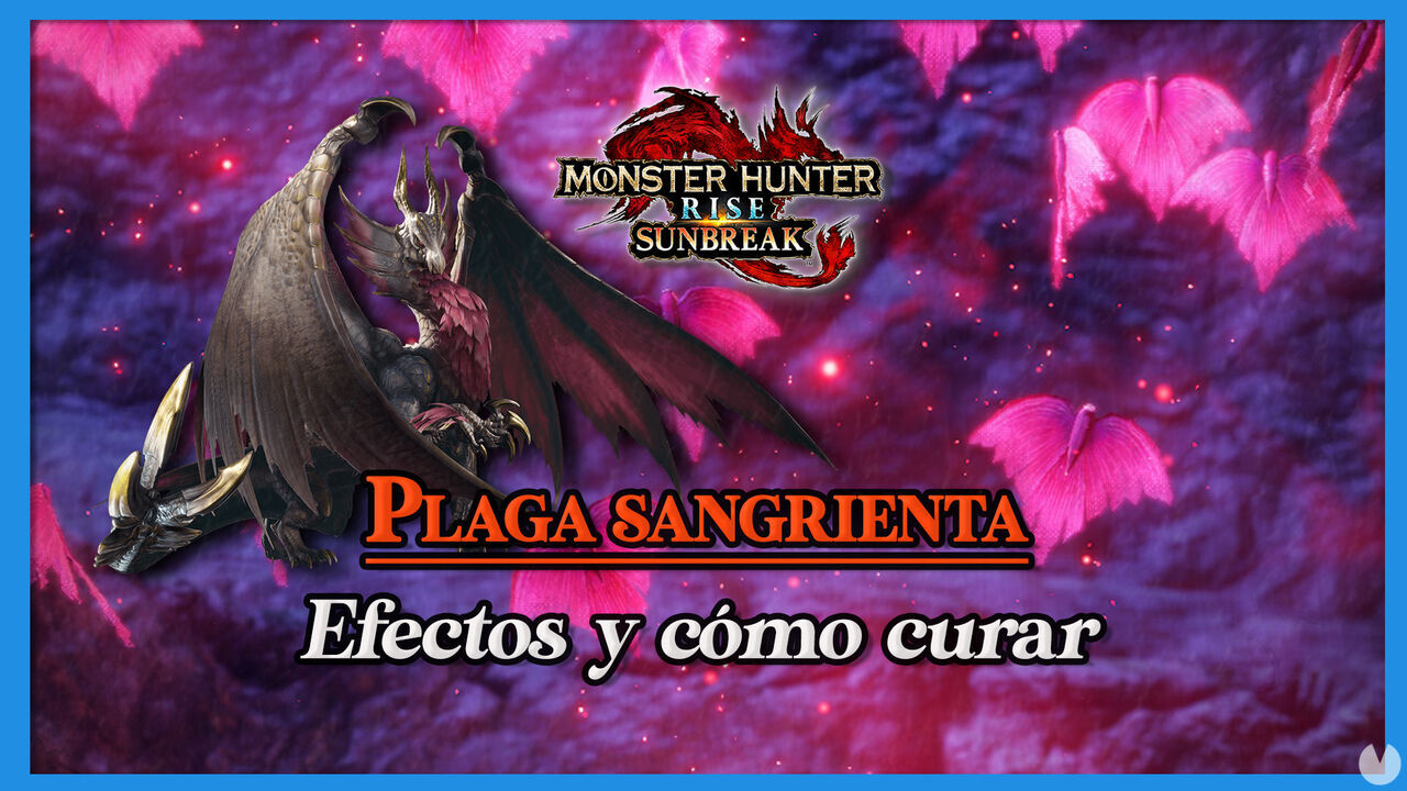 Plaga sangrienta en Monster Hunter Rise Sunbreak: Cmo curarla y efectos - Monster Hunter Rise: Sunbreak