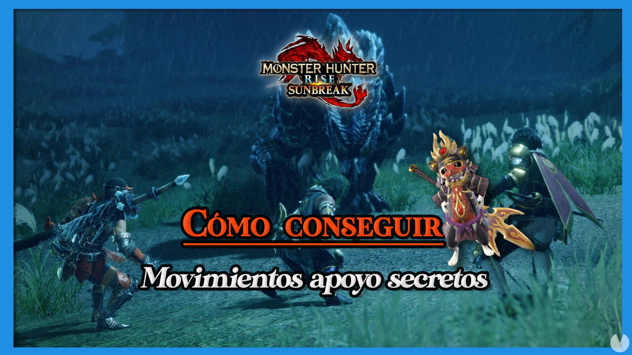 Movimientos de apoyo secretos en Monster Hunter Rise Sunbreak y cmo conseguirlos - Monster Hunter Rise: Sunbreak