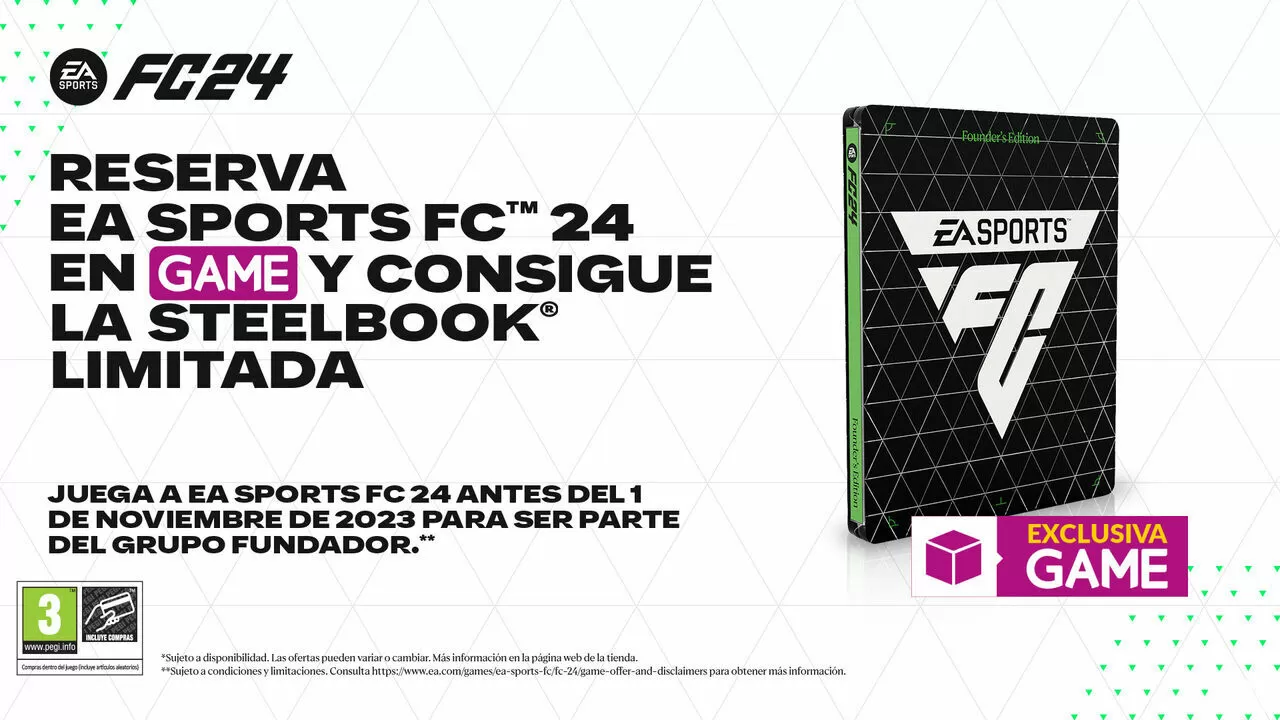 EA Sports FC 24 en GAME viene con DLC de regalo, packs de consolas