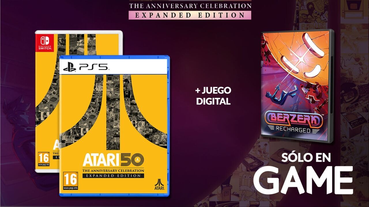 Reserva Atari 50 The Anniversary Celebration Expanded Edition en GAME y llévate de regalo un juego digital