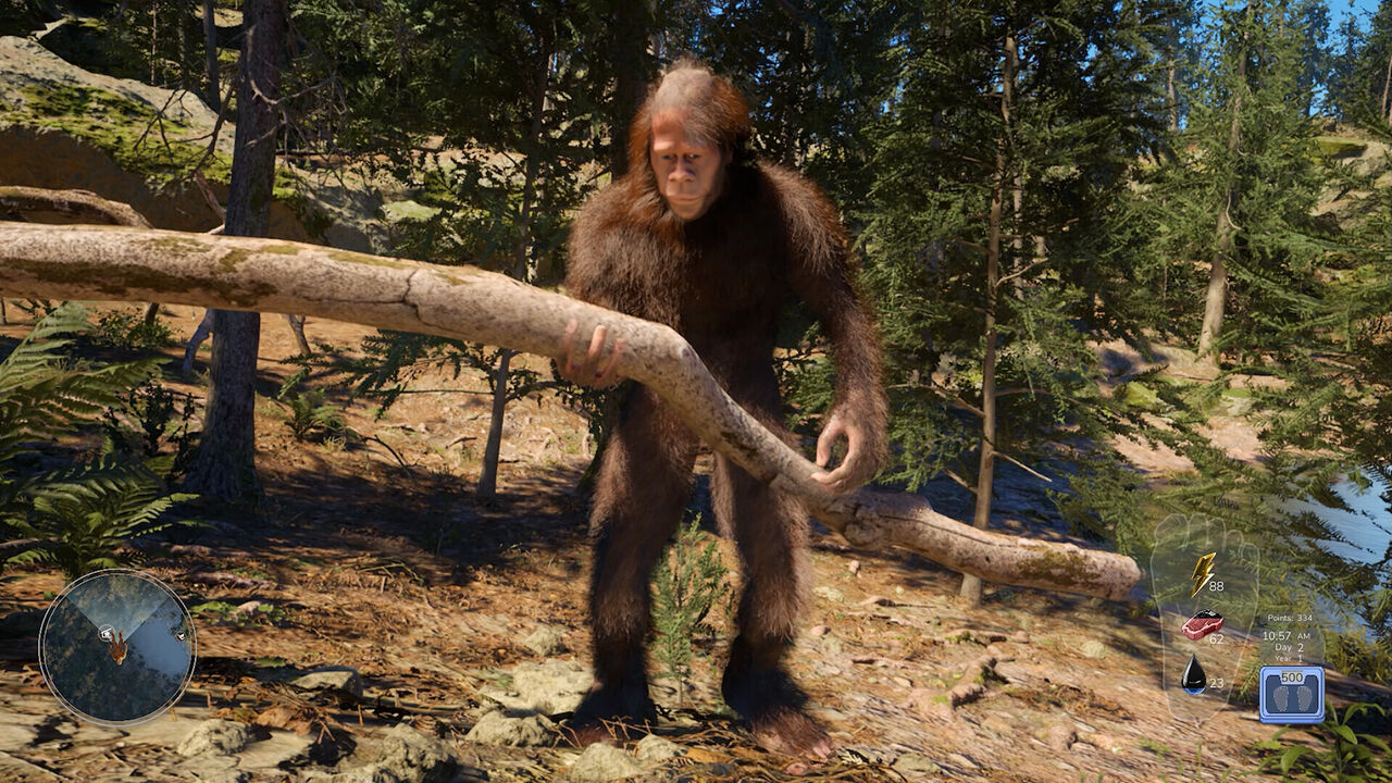 Si alguna vez has soñado con ser Bigfoot, este nuevo juego de supervivencia es para ti