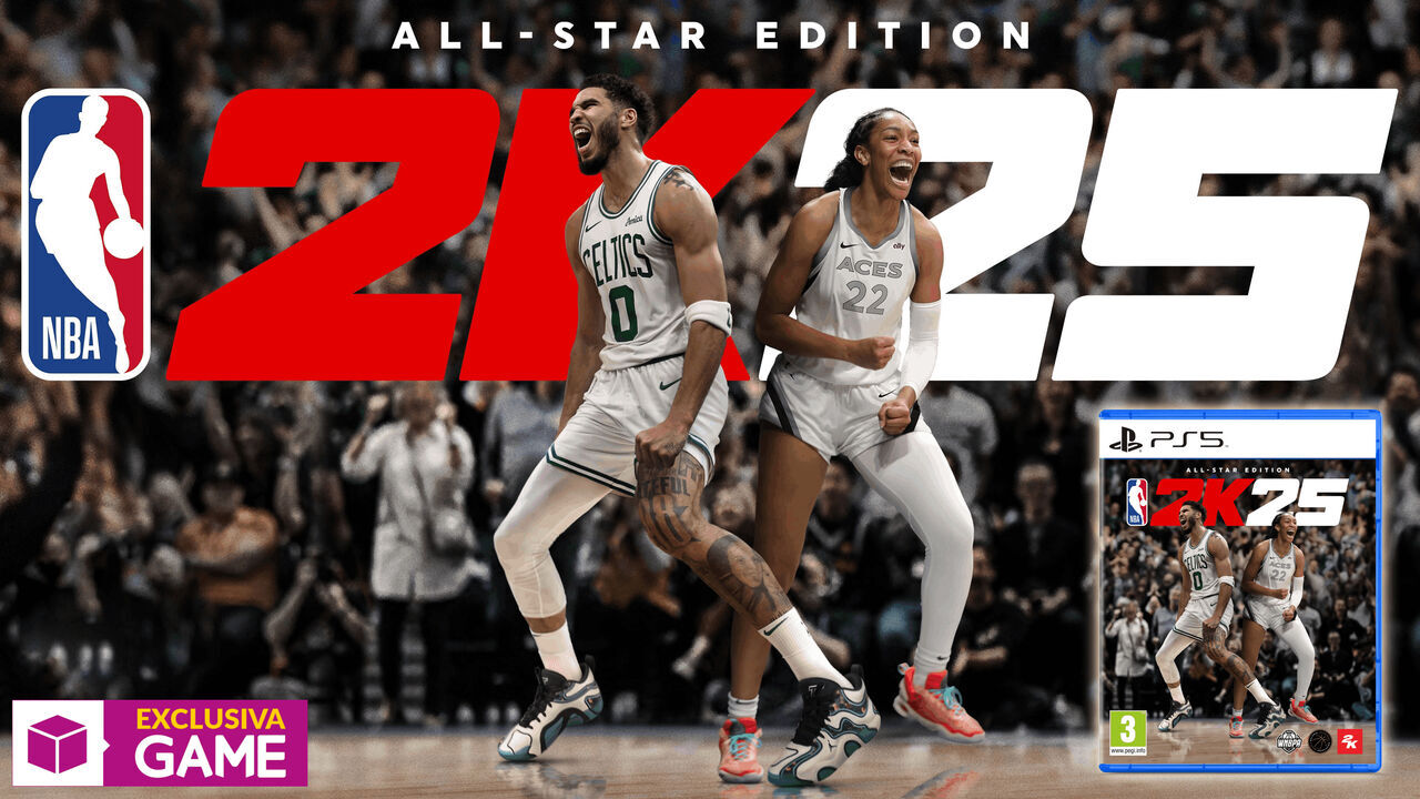 Consigue NBA 2K25, reserva la All-Star Edition de PS5 exclusiva de GAME y disfruta del mejor baloncesto