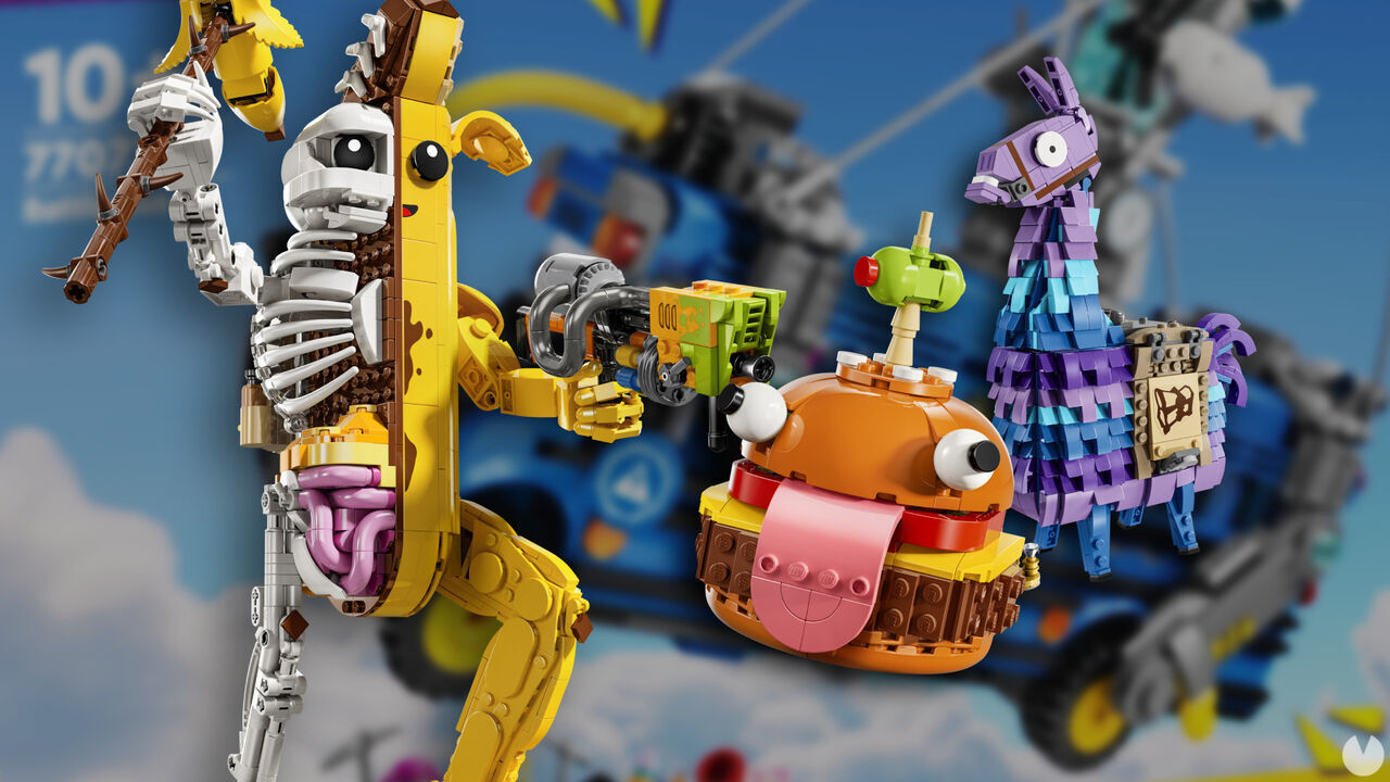 Los rumores eran ciertos: LEGO y Fortnite vuelven a colaborar en 4 nuevos sets de construcción de hasta 100 euros