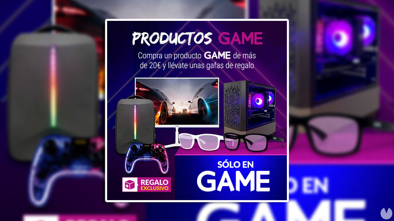 Llévate unas gafas de sol de regalo en GAME por comprar productos PC Gaming GAME PC