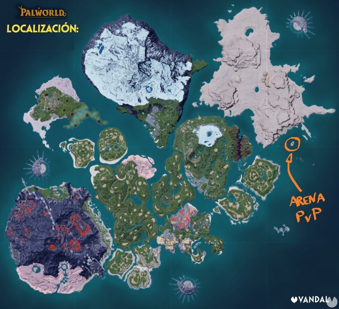 Palworld - PvP Arena mode location