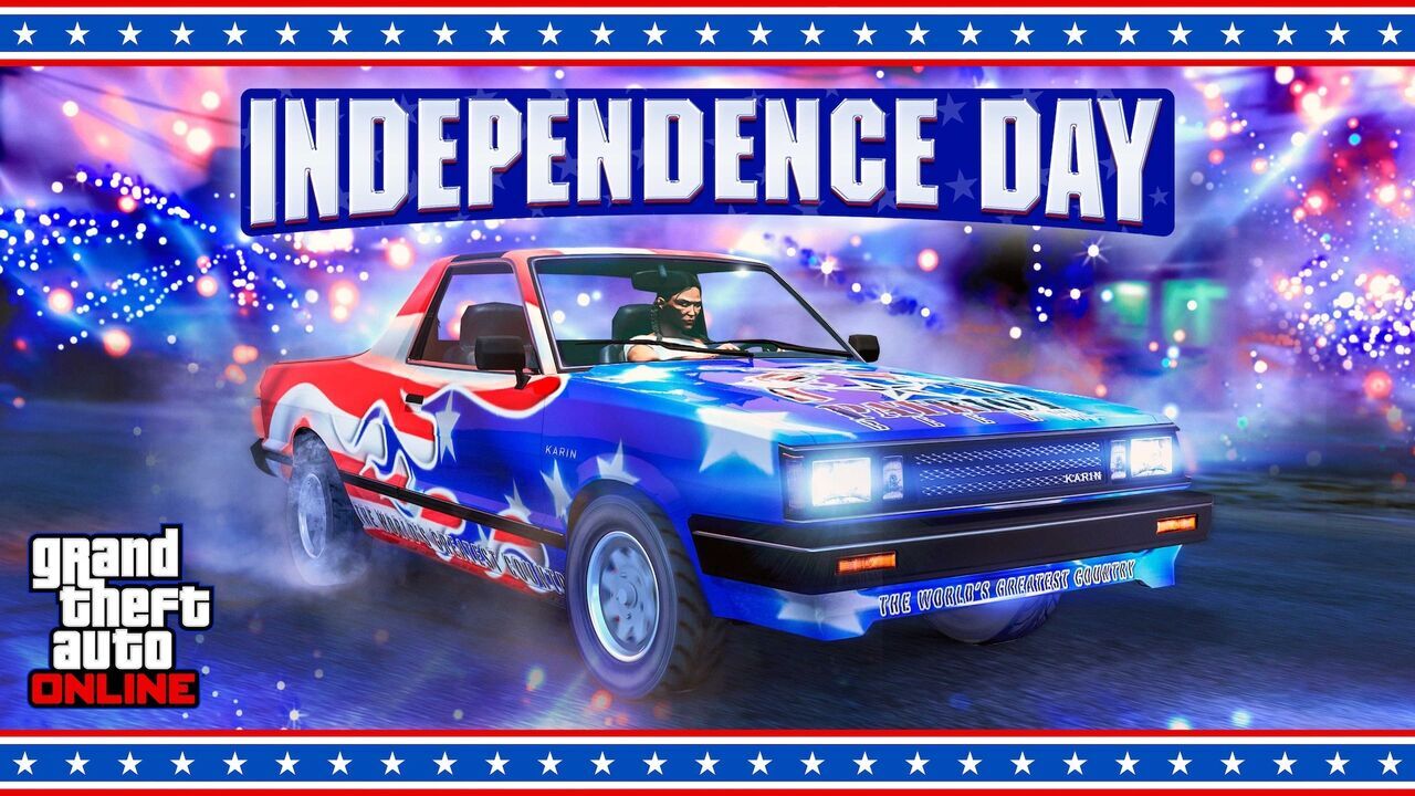 GTA Online celebra el Día de la Independencia con sombreros patrióticos gratis, descuentos en vehículos y más
