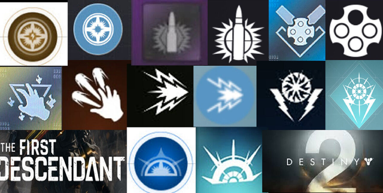 Iconos de The First Descendant plagiados de Destiny 2