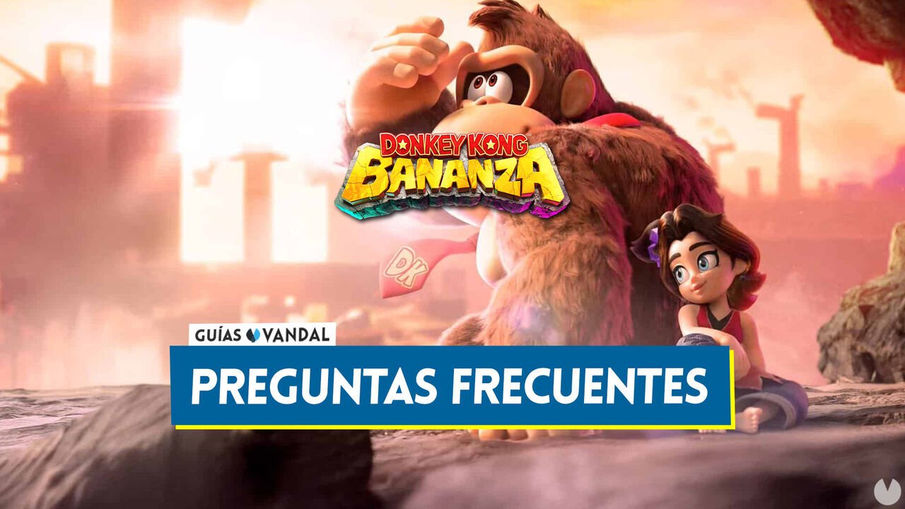 Preguntas frecuentes en Donkey Kong Bananza - Donkey Kong Bananza