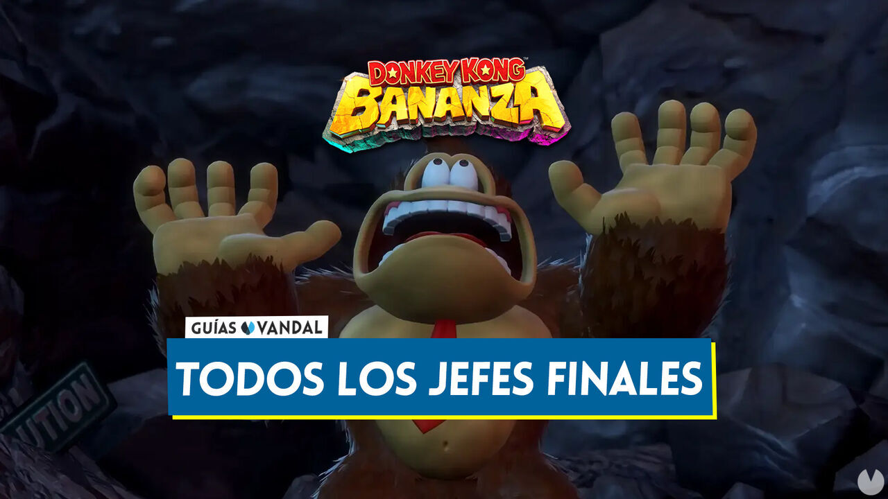 Todos los jefes finales de Donkey Kong Bananza y cmo vencerlos - Donkey Kong Bananza