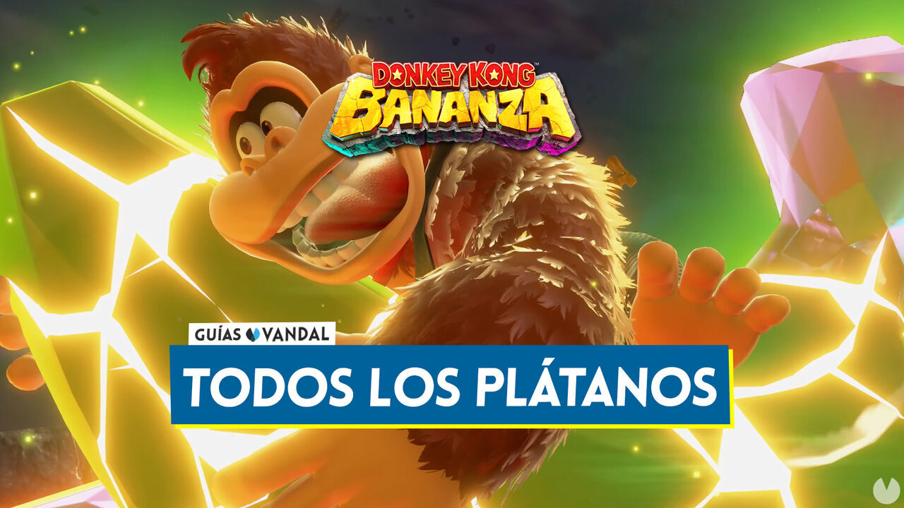 Todos los pltanos dorados en Donkey Kong Bananza y cmo conseguirlos - Donkey Kong Bananza