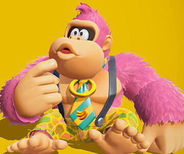 Donkey Kong Bananza - Color de pelaje Rosa chicle