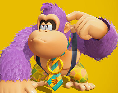 Donkey Kong Bananza - Color de pelaje Violeta regio
