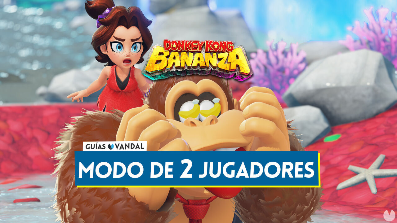 Donkey Kong Bananza: Cmo jugar en cooperativo 2 jugadores (local y online) - Donkey Kong Bananza