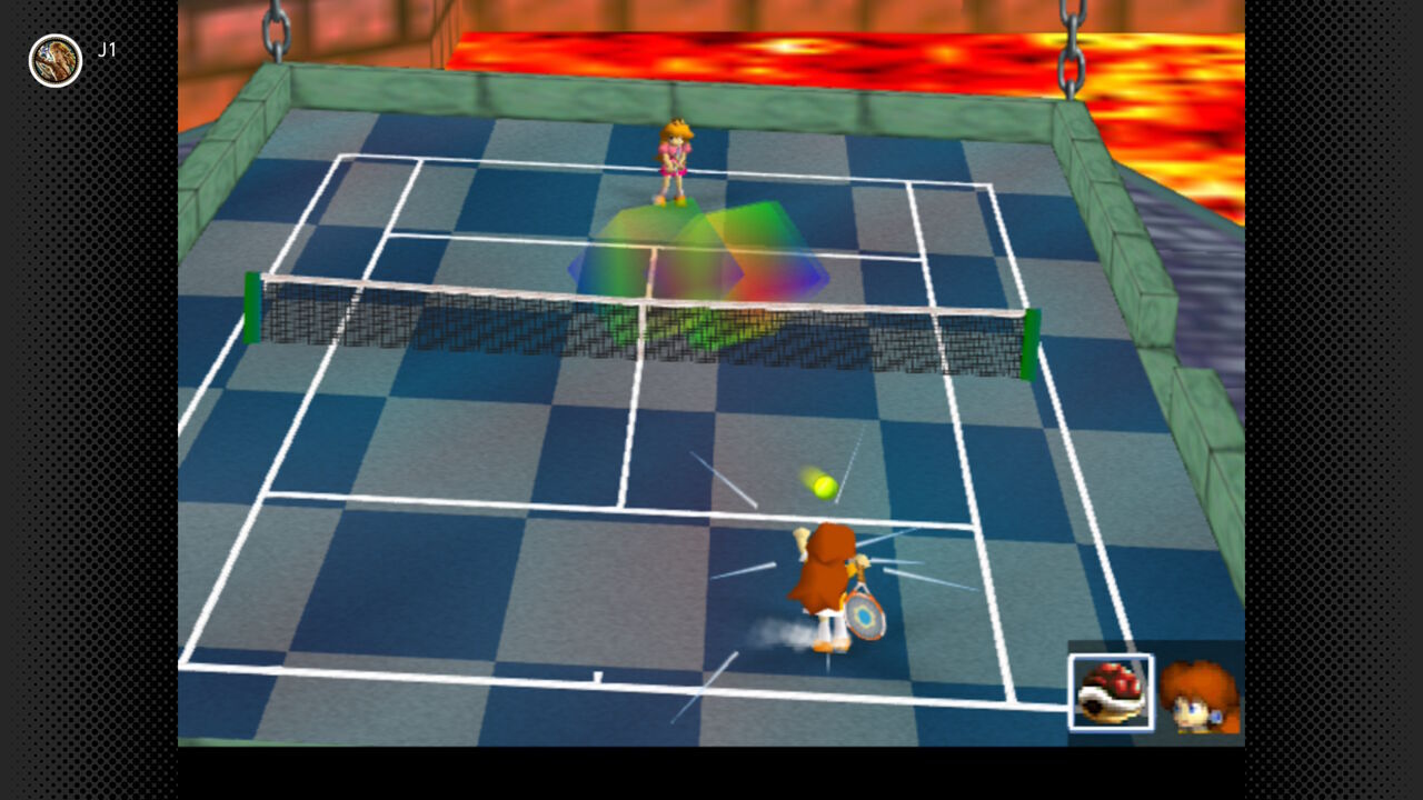 modo bowser de mario tennis 64