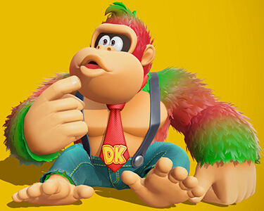 Donkey Kong Bananza - Color de pelaje Degradado tropical
