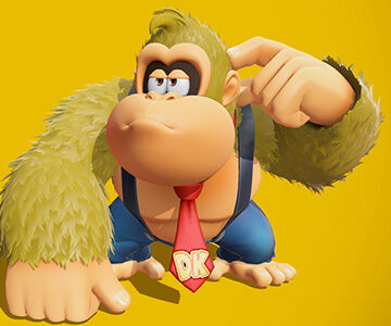 Donkey Kong Bananza - Color de pelaje Verde oliva