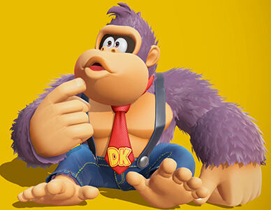 Donkey Kong Bananza - Color de pelaje Morado uva