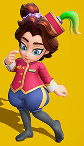 Donkey Kong Bananza - Traje de botones rojo