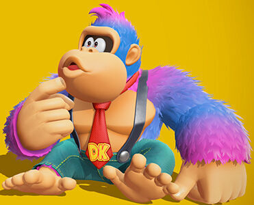 Donkey Kong Bananza - Color de pelaje Degradado malva azul