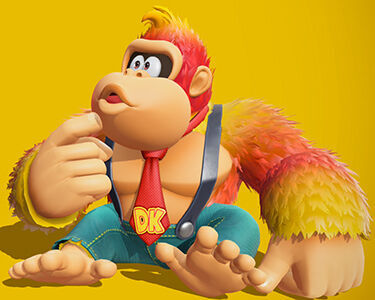 Donkey Kong Bananza - Color de pelaje Degradado mango
