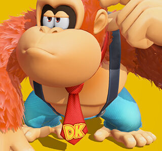 Donkey Kong Bananza - Pantalón celeste