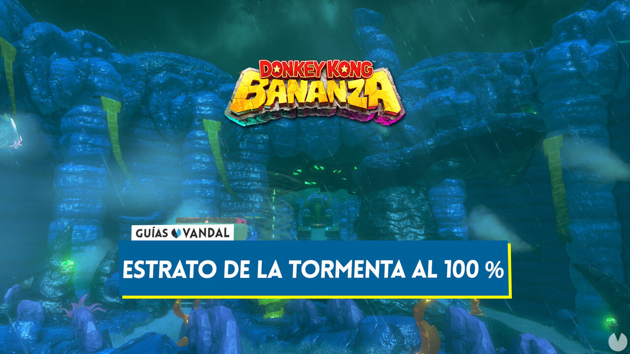 Estrato de la tormenta al 100% en Donkey Kong Bananza - Donkey Kong Bananza