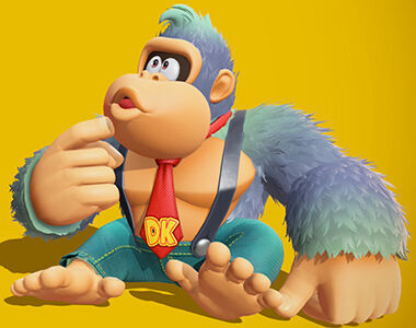 Donkey Kong Bananza - Color de pelaje Degradado Fractono