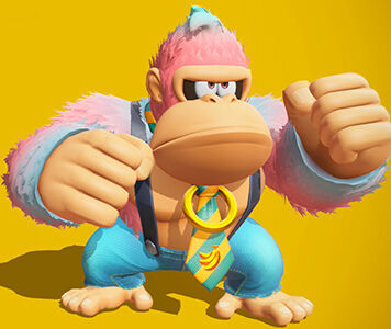 Donkey Kong Bananza - Color de pelaje Degradado chuche