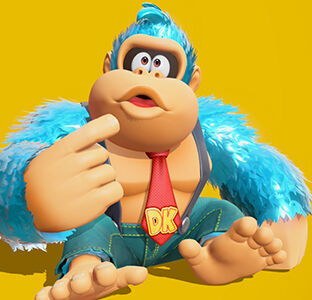Donkey Kong Bananza - Color de pelaje Celeste metálico