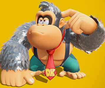 Donkey Kong Bananza - Color de pelaje Plateado metálico