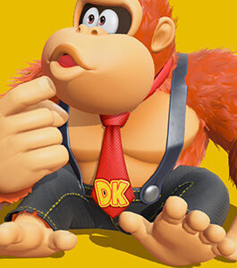 Donkey Kong Bananza - Pantalón negro