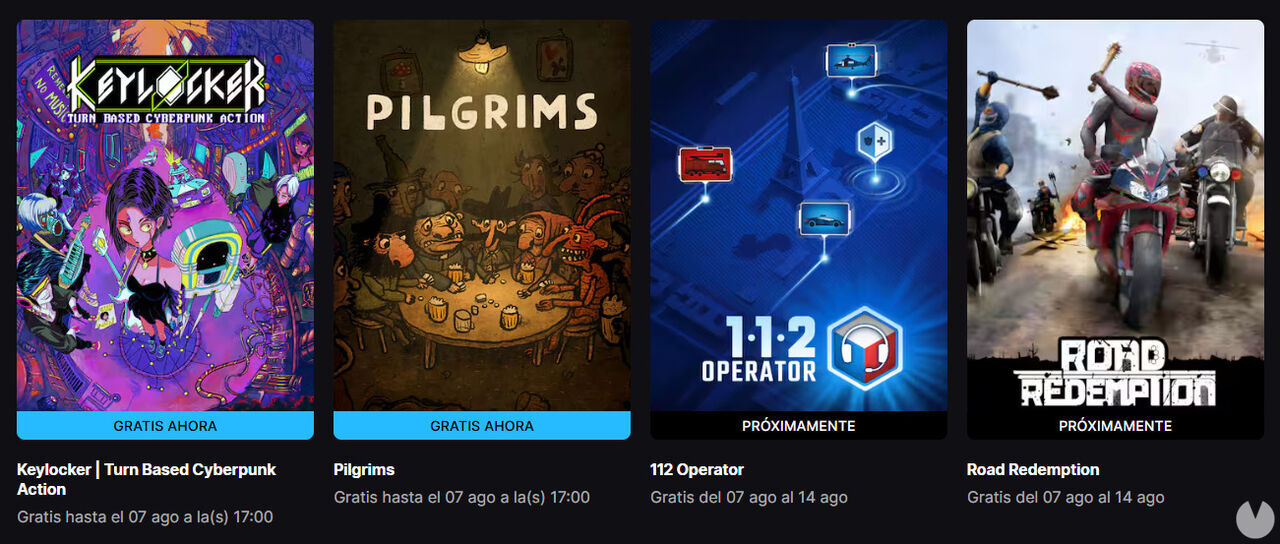 Juegos gratis de esta semana en Epic Games Store.