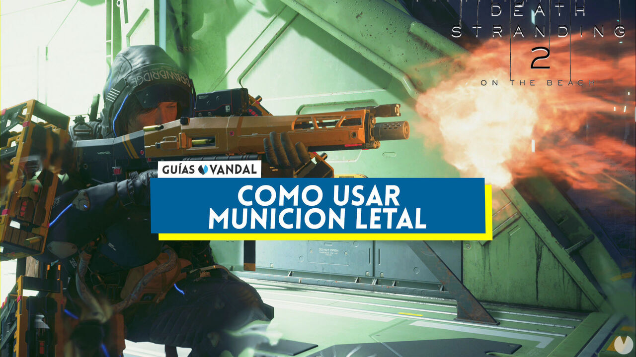 Cmo usar municin letal en Death Stranding 2 - Death Stranding 2