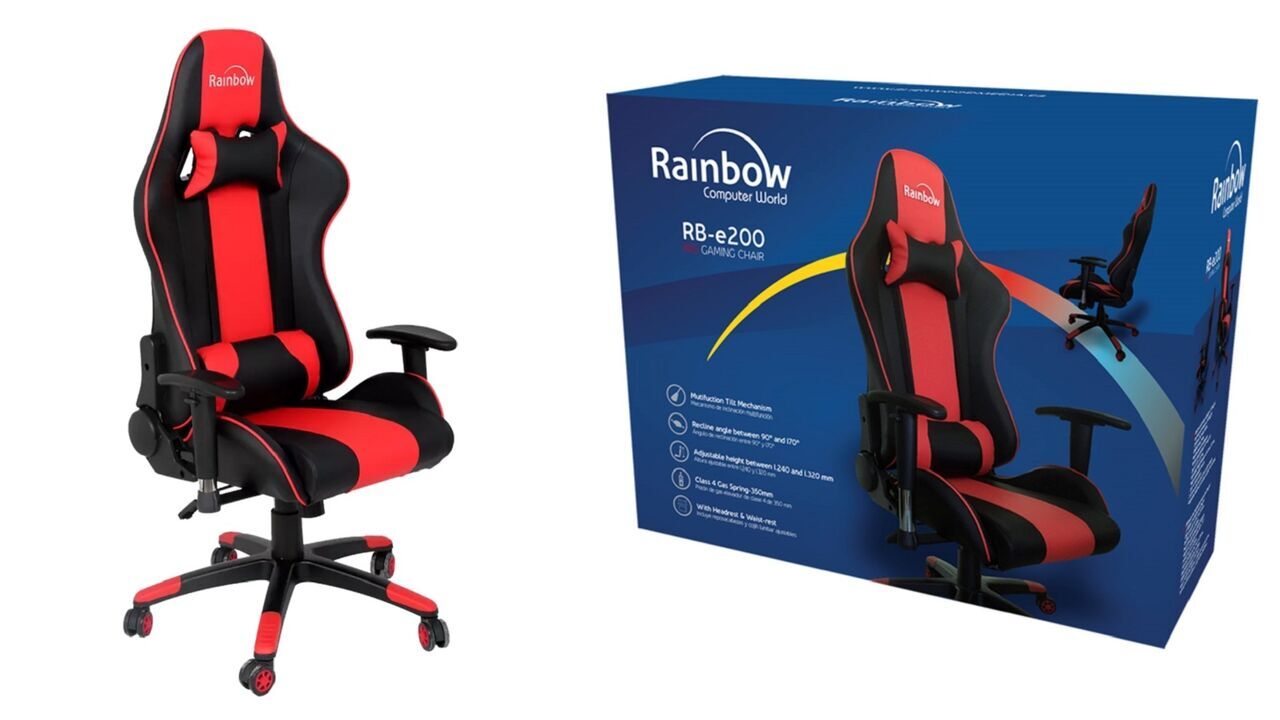 Hazte con la silla Rainbow RB-E200 por solo 59,99 euros en GAME gracias a este oferta por tiempo limitado. Noticias en tiempo real