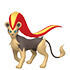 Female Pyroar in Pok�mon Champions
