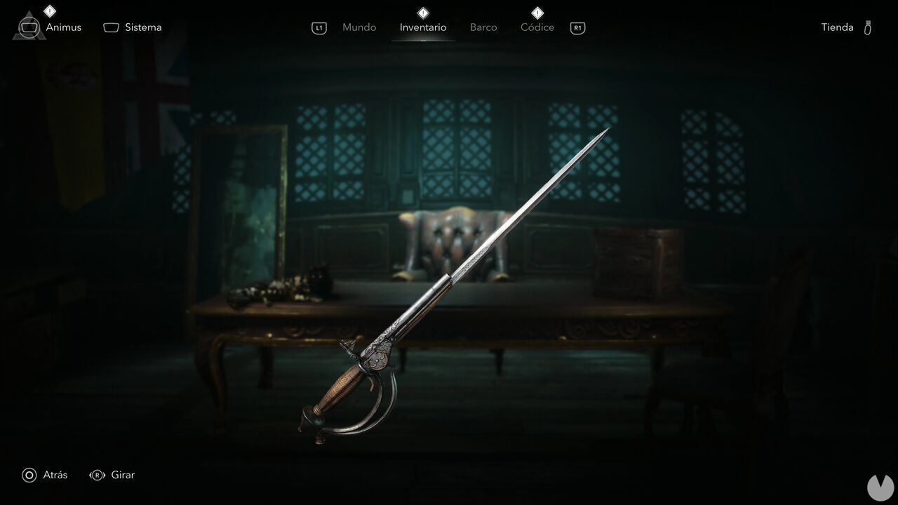 Assassin's Creed Black Flag Resynced - Weapons, Le Bourgeoys Blades