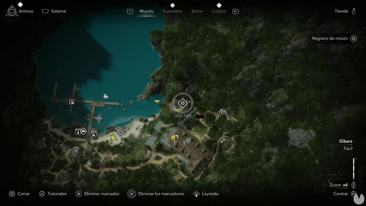 Assassin's Creed Black Flag Resynced - Song Sheets, location of the Reuben Ranzo shanty in Great Inagua