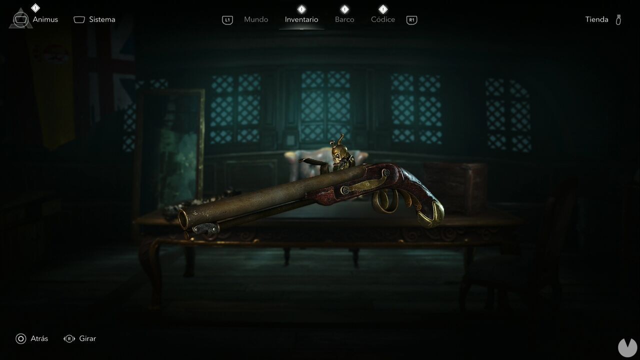 Assassin's Creed Black Flag Resynced - Pistols, Baldwin's Golden Pistols