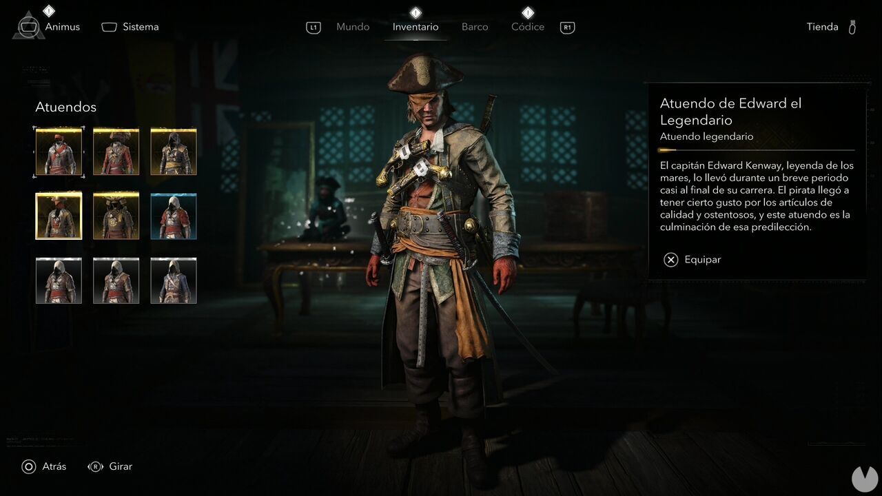 Assassin's Creed Black Flag Resynced - Outfits, Edward The Legend Outfit